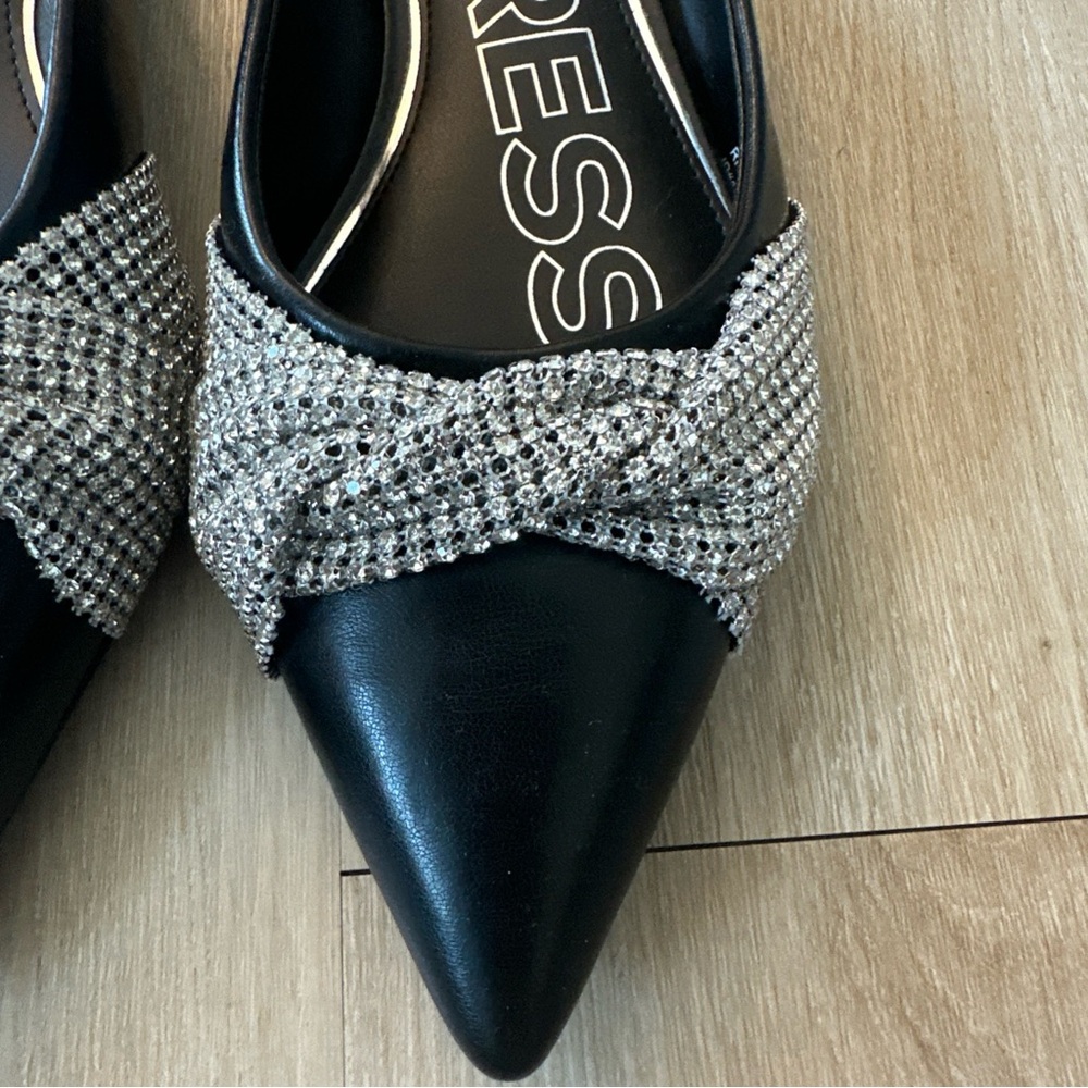 Express Black and Silver Women's Shoes - Picture 5 of 7